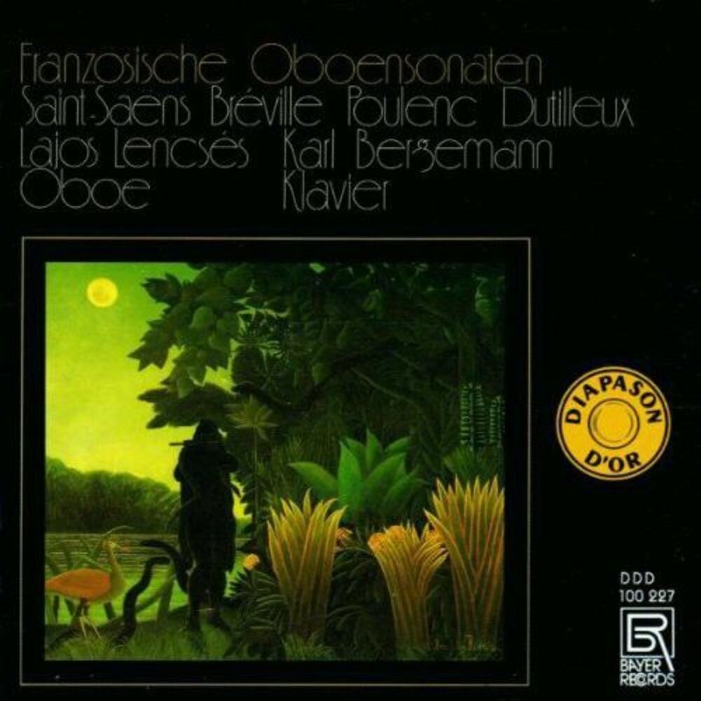 Saint-Saens / Breville - Frenc Oboe Sons  CD